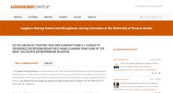 Desktop Screenshot of longhornstartup.com